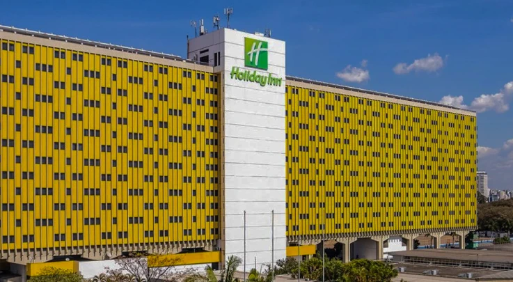 Fachada do Hotel Holiday Inn São Paulo, local do evento